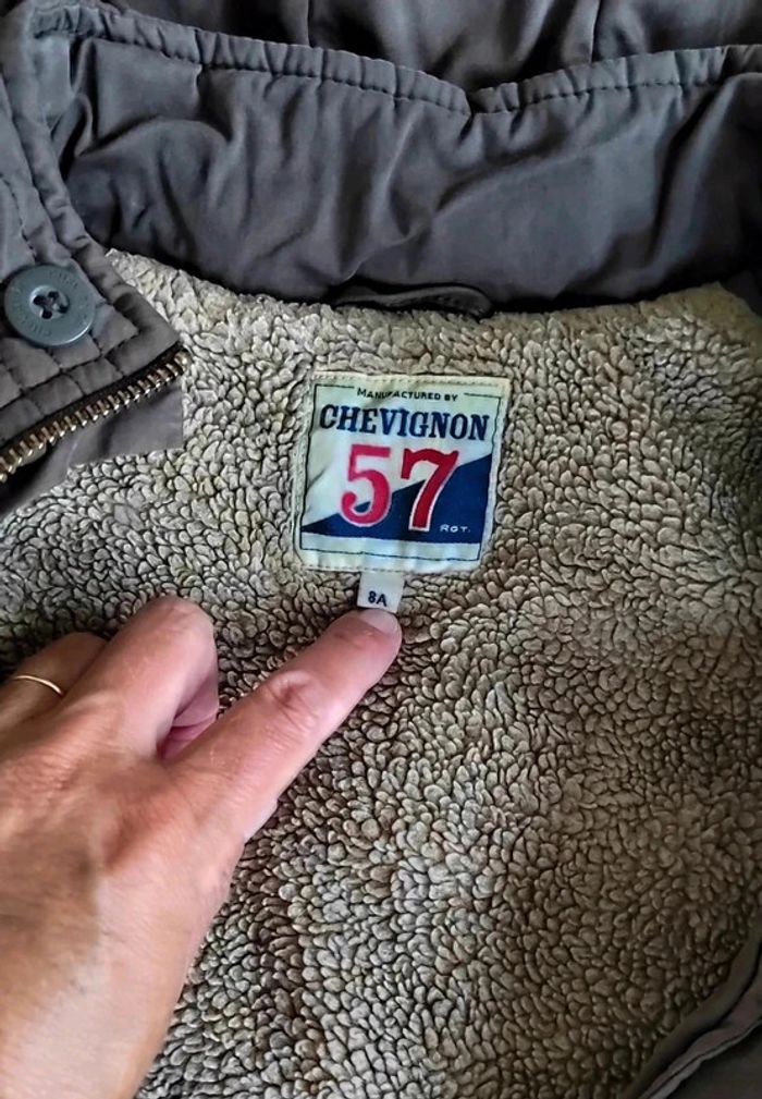 30 € Manteau hiver Chevignon 8 ans - photo numéro 4