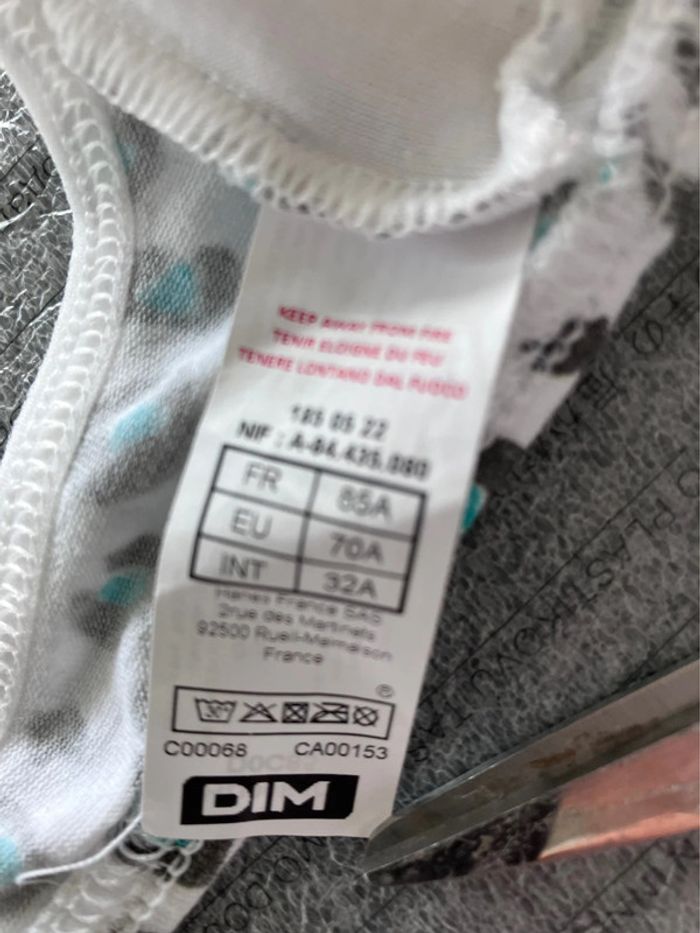 Soutien-gorge blanc Dim - photo numéro 8