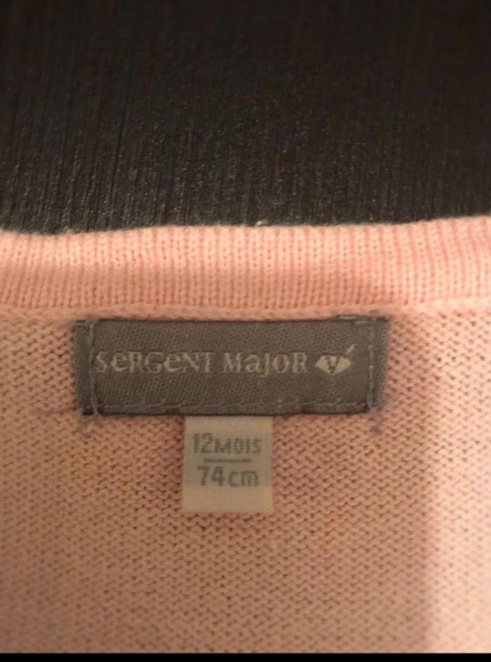 Boléro manches longues Sergent Major 12 mois - photo numéro 2