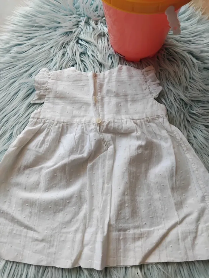 🎂 robe blanche cérémonie 12 mois - photo numéro 3