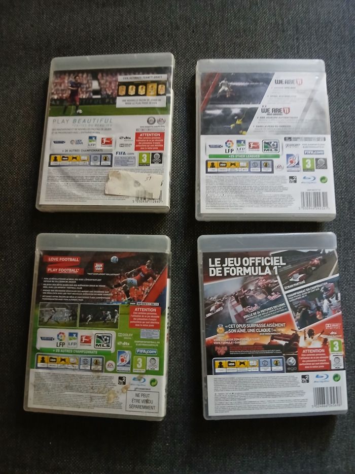 Lot de 4 jeux ps3 - photo numéro 2