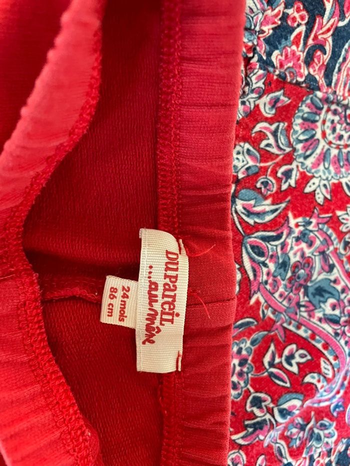 Robe +legging 2 ans du pareil au même - photo numéro 3