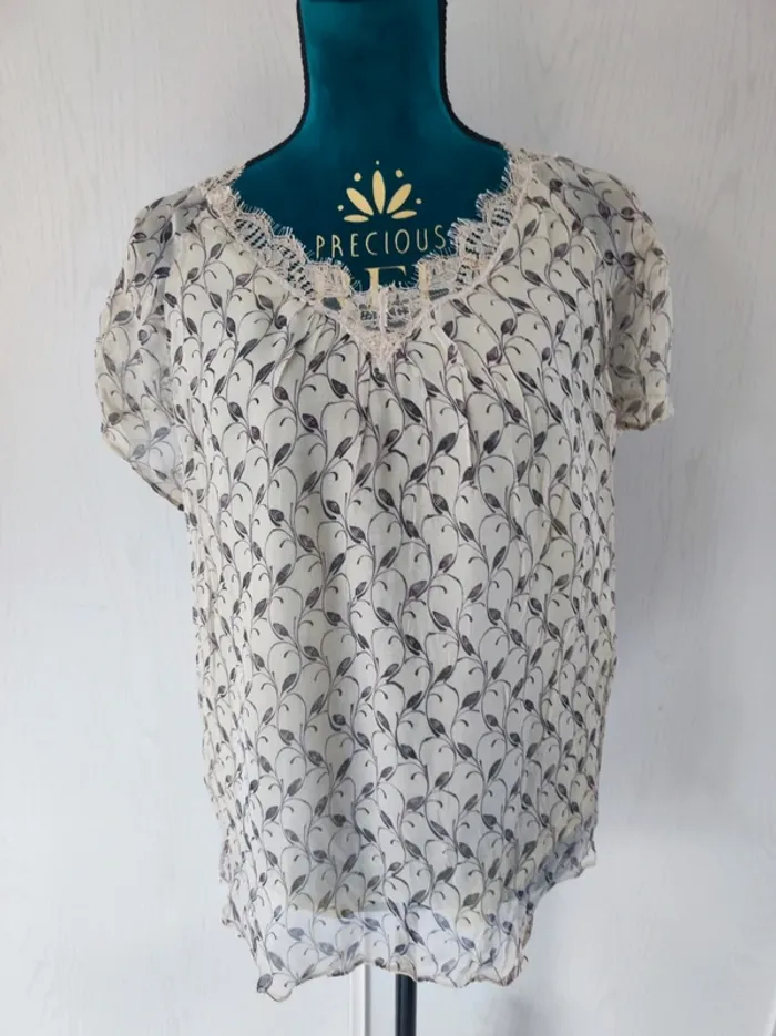 Blouse en soie