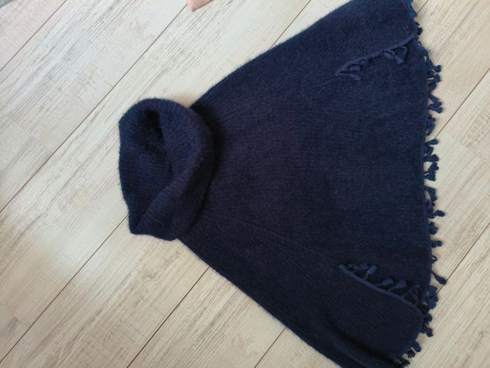 Poncho col roulé - photo numéro 4