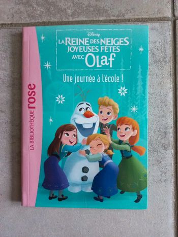 Livre pour enfants Bibliothèque rose La reine des neiges