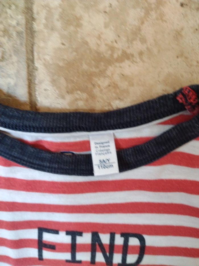 T shirt manches courtes garçon en 5 ans - photo numéro 2