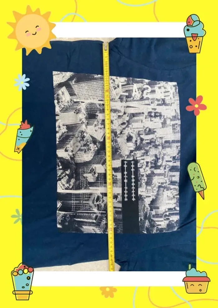 T shirt marine primark M - photo numéro 6