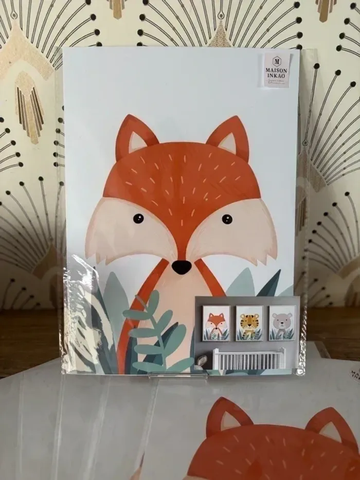 Affiches Petite jungle chic pour chambre enfant