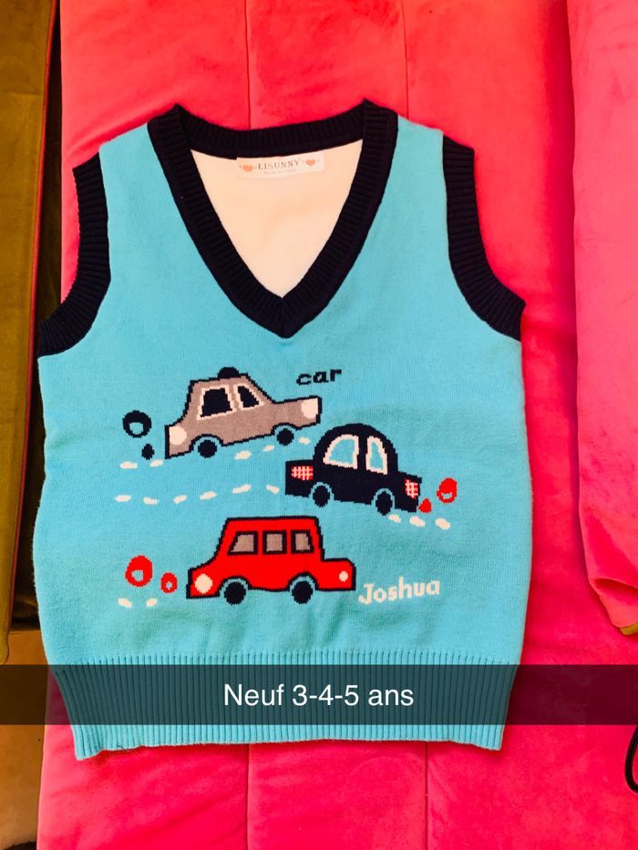 Pull sans manche