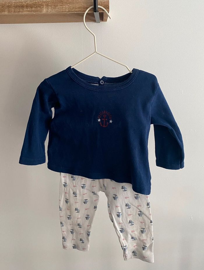 Pyjama 2 pièces Petit Bateau 6 mois