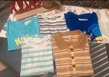 5 tshirts - 12 mois 