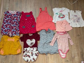 Lot vêtements été fille 6 mois