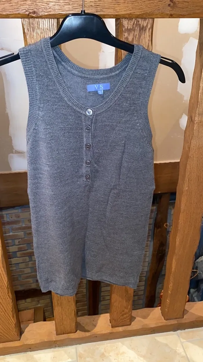 Pull sans manches