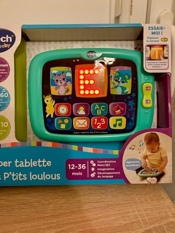 Super tablette des P’tits loulous – VTech Baby 📱