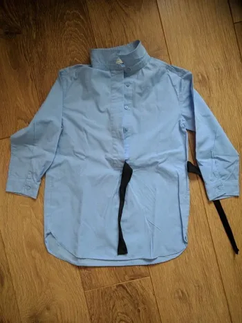 Chemise bleue Zara - 7 ans