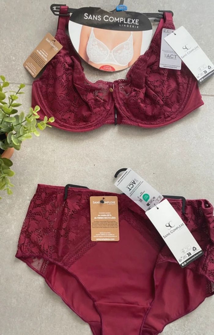 Très belle ensemble lingerie sans complexe