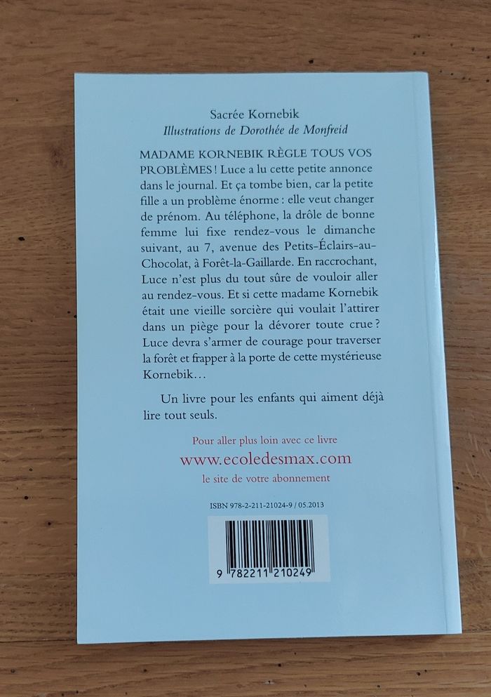 Sacrée Kornebik - l'école des loisirs - photo numéro 3