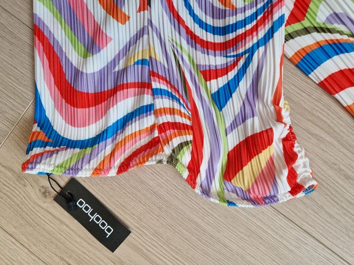 🦋 Coup de cœur – Robe bustier multicolore Boho neuve 🌈 - photo numéro 7
