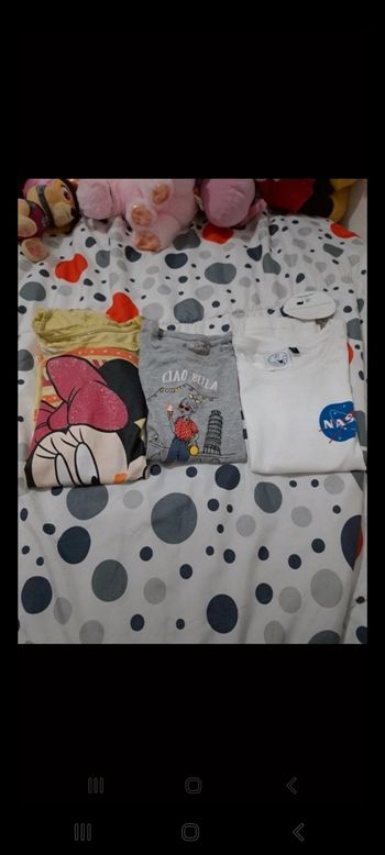 Lot 3 tee shirts fille