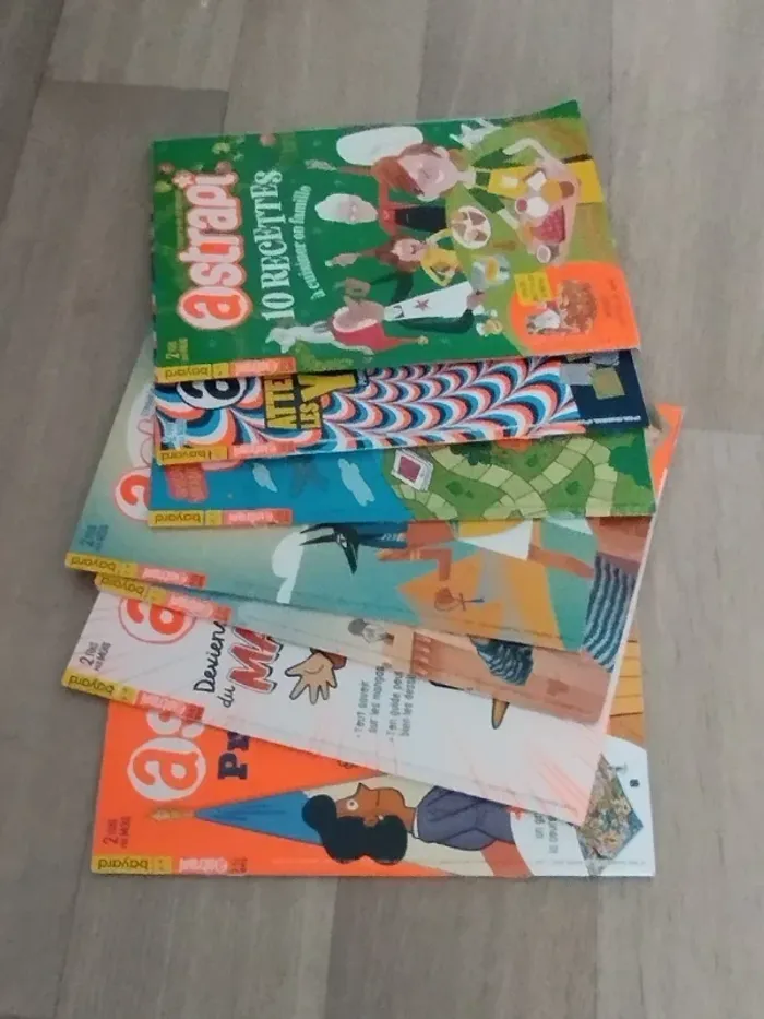 Lot de 7 magazines Astrapi année 2021-22 L031 - photo numéro 7