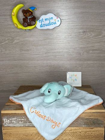 DIV454 doudou éléphant 🐘 kitchoun