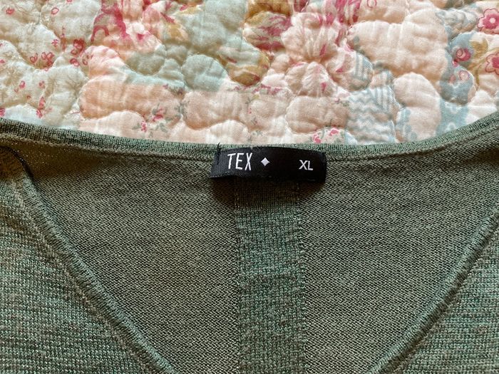 Pull Tex kaki taille XL - photo numéro 2