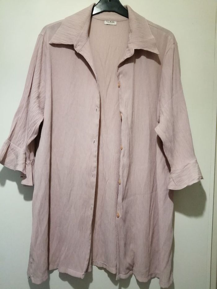 Tunique Piu Forte rose. Taille 48.