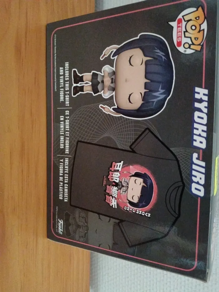 Coffret kyoka jiro pop figurine t-shirt M - photo numéro 3