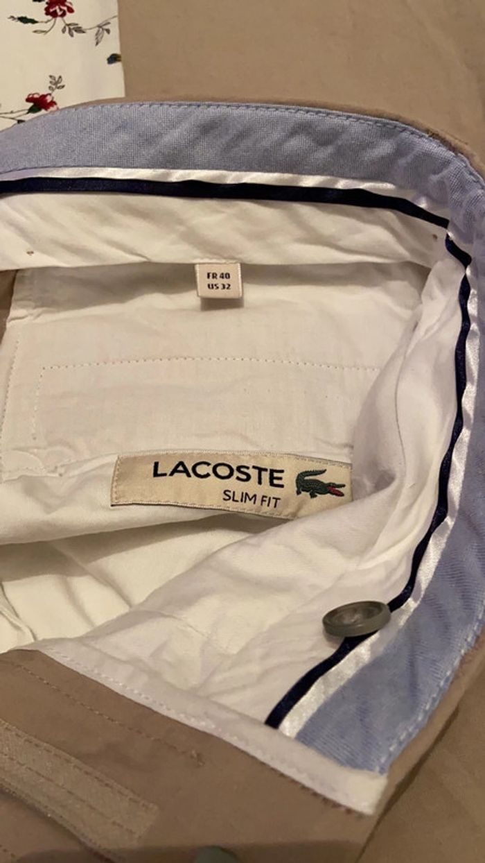 Pantalon costume Lacoste - photo numéro 3
