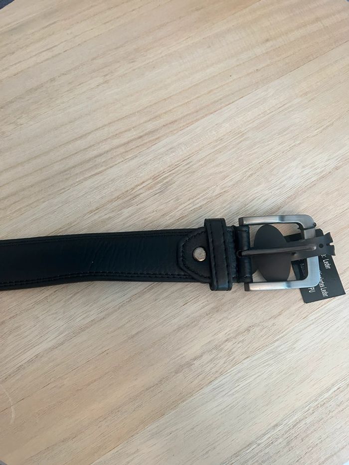 Ceinture véritable cuir neuve avec étiquette 125cm - photo numéro 5