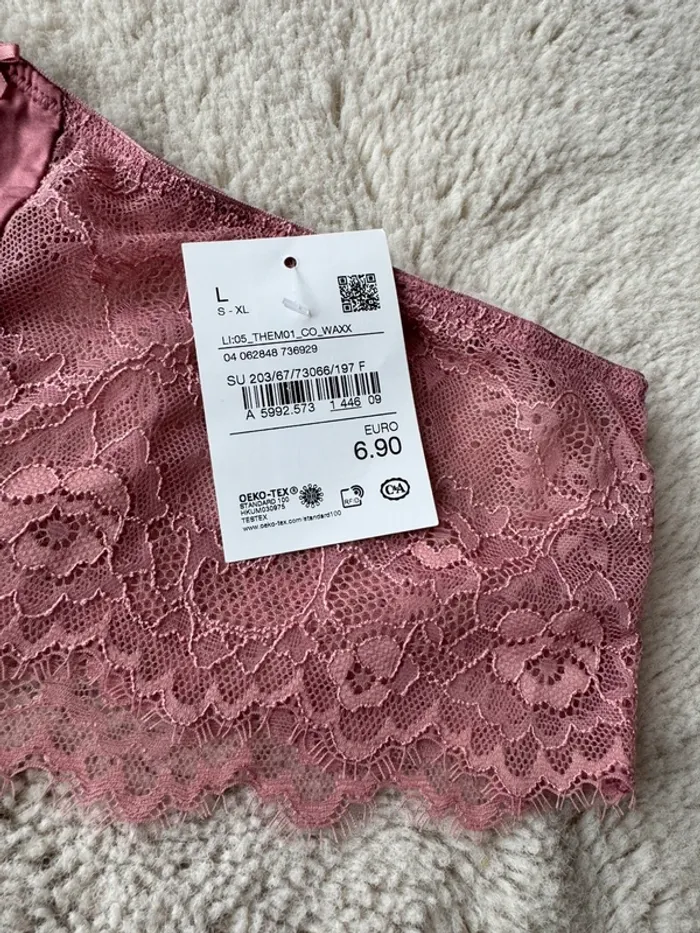 🩲Lot 2 shorty en dentelle - taille L - undiz - C&A - neuf avec étiquette - photo numéro 8