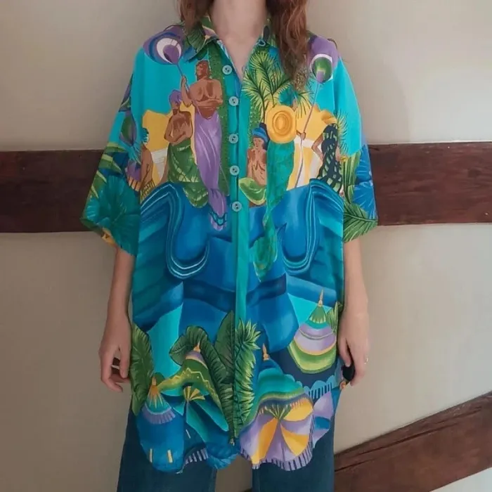Chemise imprimée Laurèl - photo numéro 3