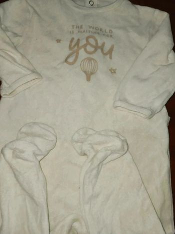 Pyjama velours 12 mois kiabi