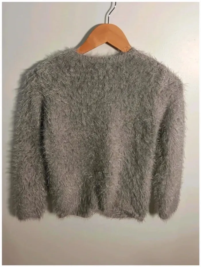 C10 gilet gris Zara 9-10 ans - photo numéro 2