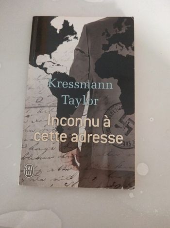 Livre "inconnu à cette adresse"