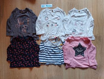 Lot de 6 tee-shirts