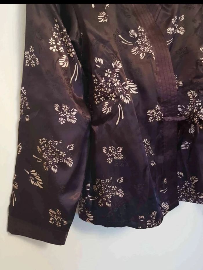 Kimono  satiné  doublé polaire taille 34 36 - photo numéro 3