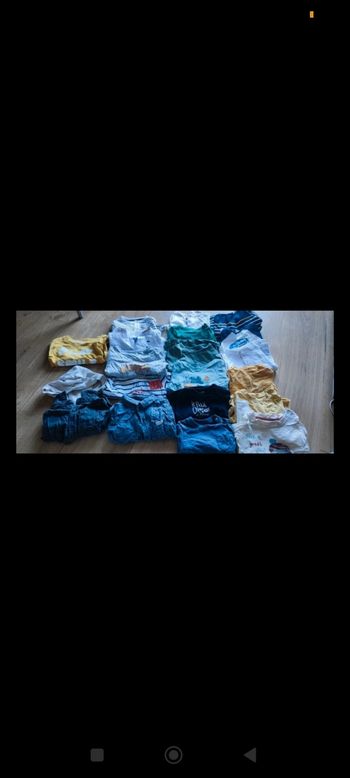 Gros lot vêtements bebe 6 mois (voir plusieurs photos)