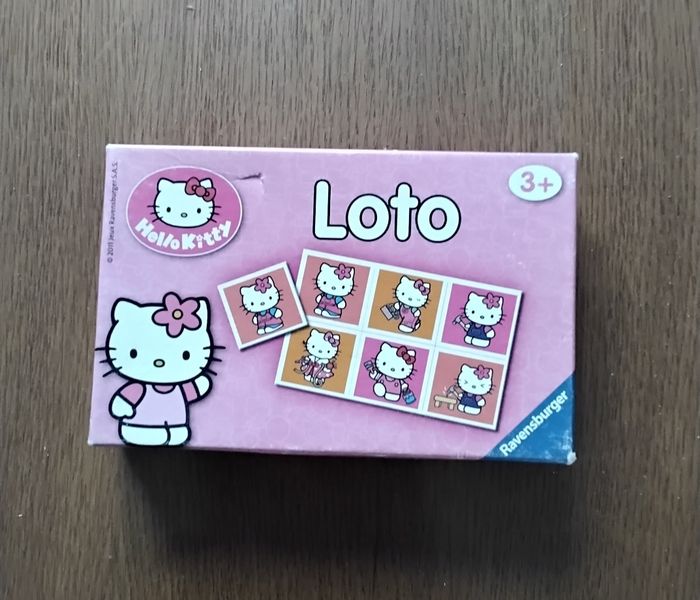 Loto  Hello   Kity , Ravensburger  ,3 ans  et  plus