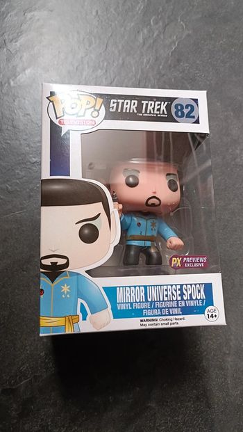 Funko pop Mirror universe Spock 82
