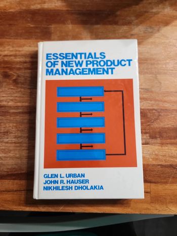Livre : Essentials of new product management