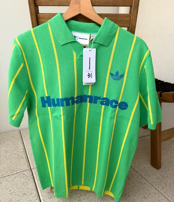T-shirt Jersey Adidas × Pharrell Williams Humanrace vert - photo numéro 7