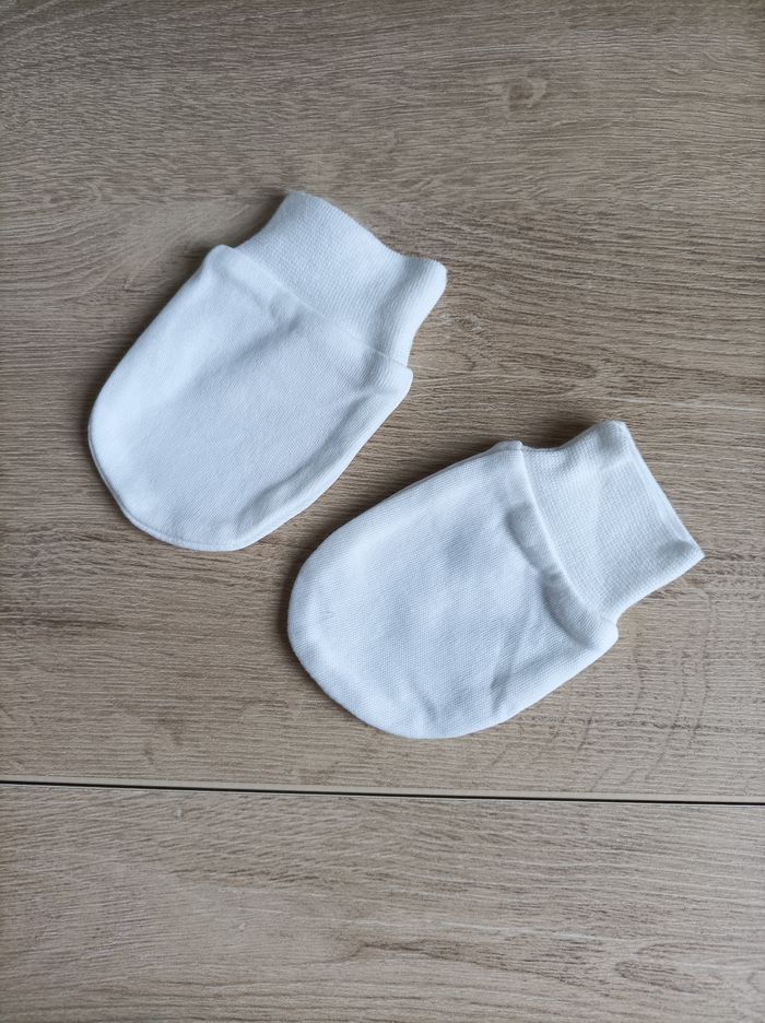 Moufles en coton lot de 3
