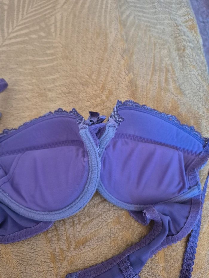 Soutien gorge mauve - photo numéro 4