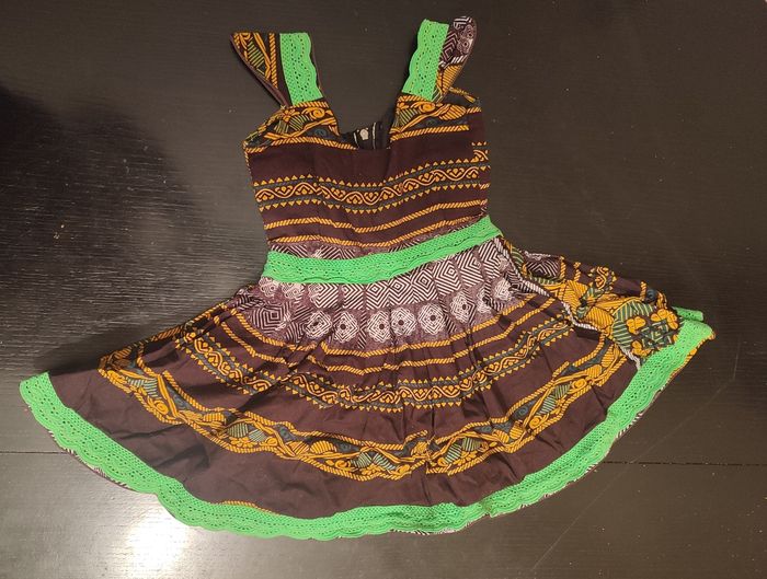 Lots robes africaine pagne Wax 1,5 à 2 ans - photo numéro 5