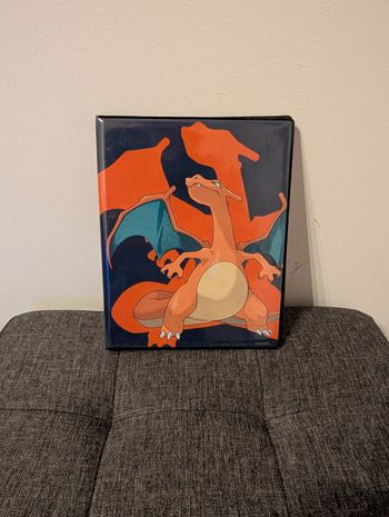 Petit Livre Range-carte Pokémon Dracaufeu 