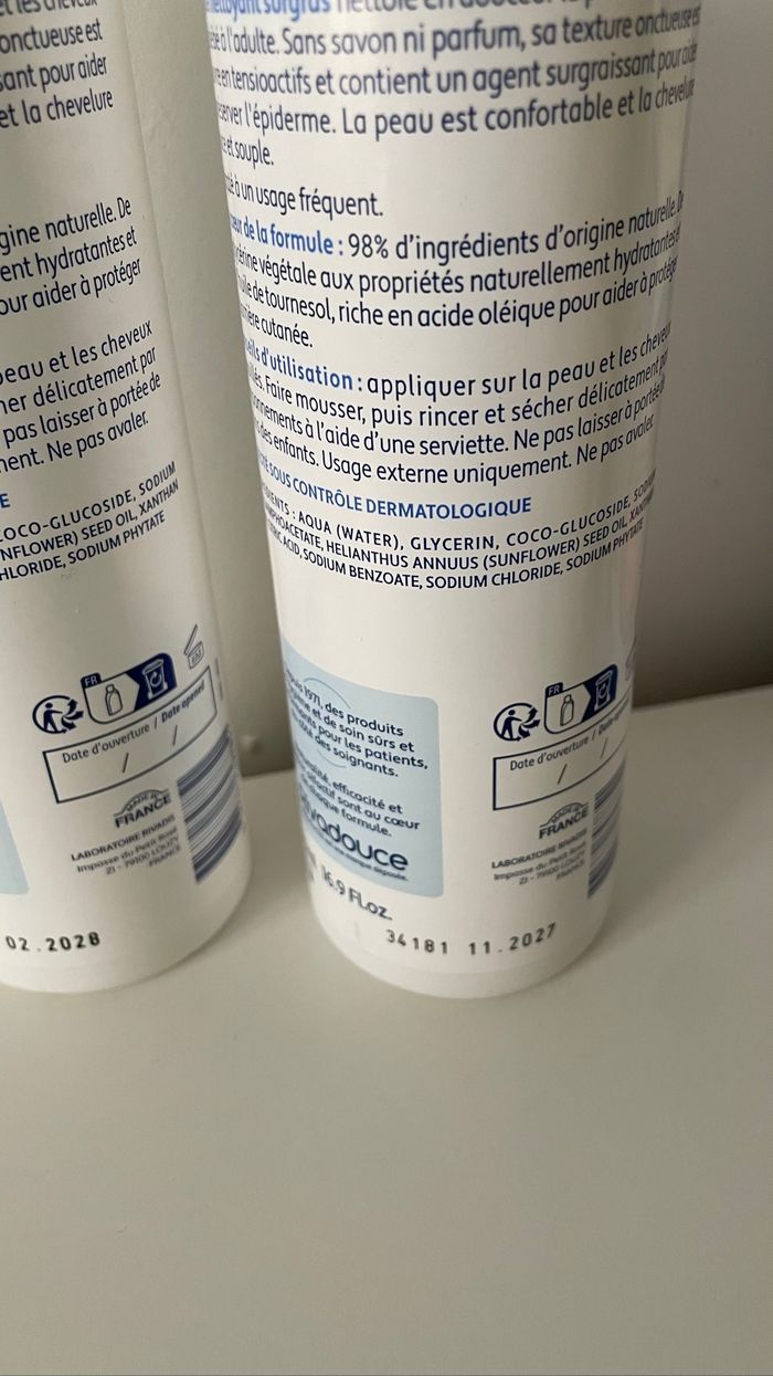 Lot de 2 gels douche nettoyants Rivadouce – NEUFS - photo numéro 4