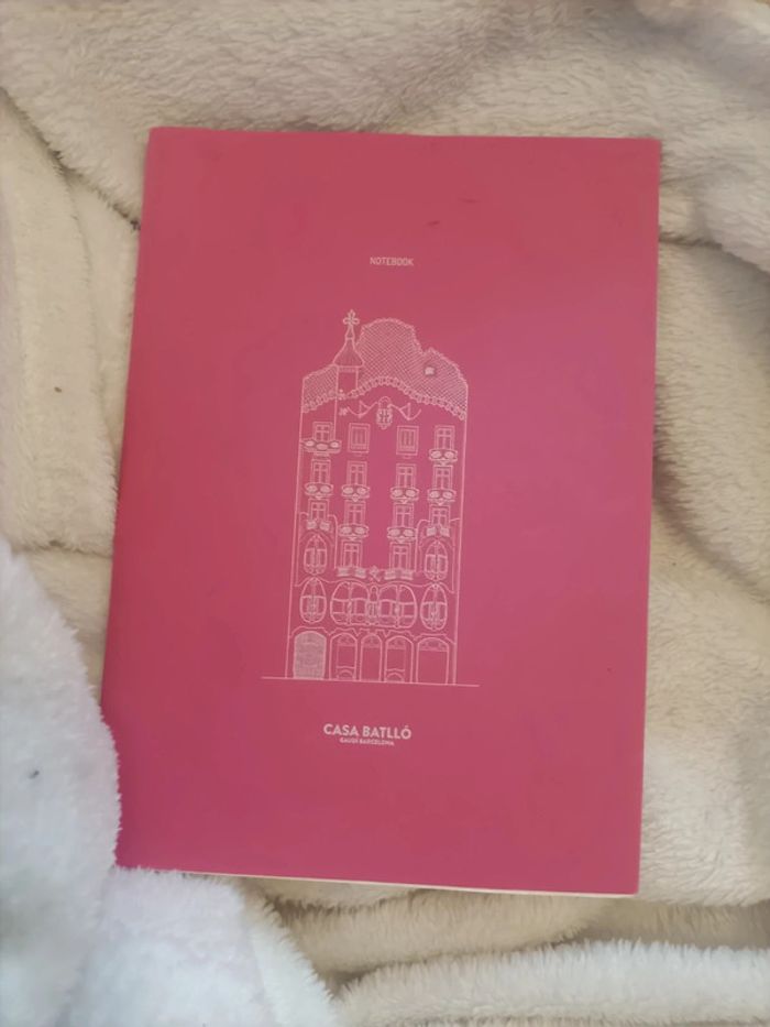 Cahier à pages blanches – Casa Batlló (souvenir Barcelone)