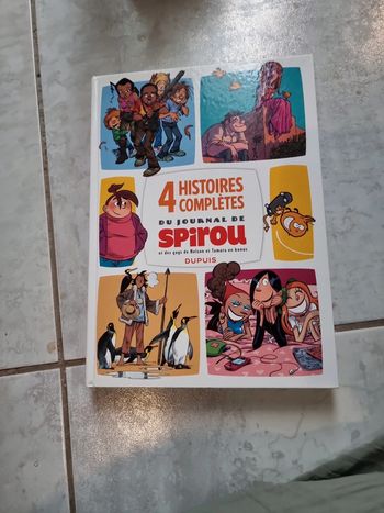 Bd 4 histoires Spirou