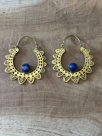 Boucles d’oreilles lapis lazuli